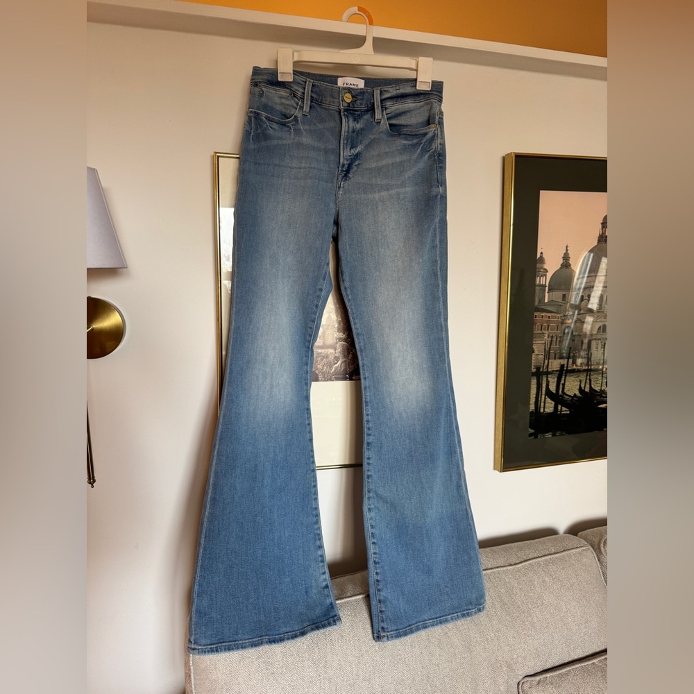 NWOT Frame Le High Flare Jeans - Picture 2 of 8